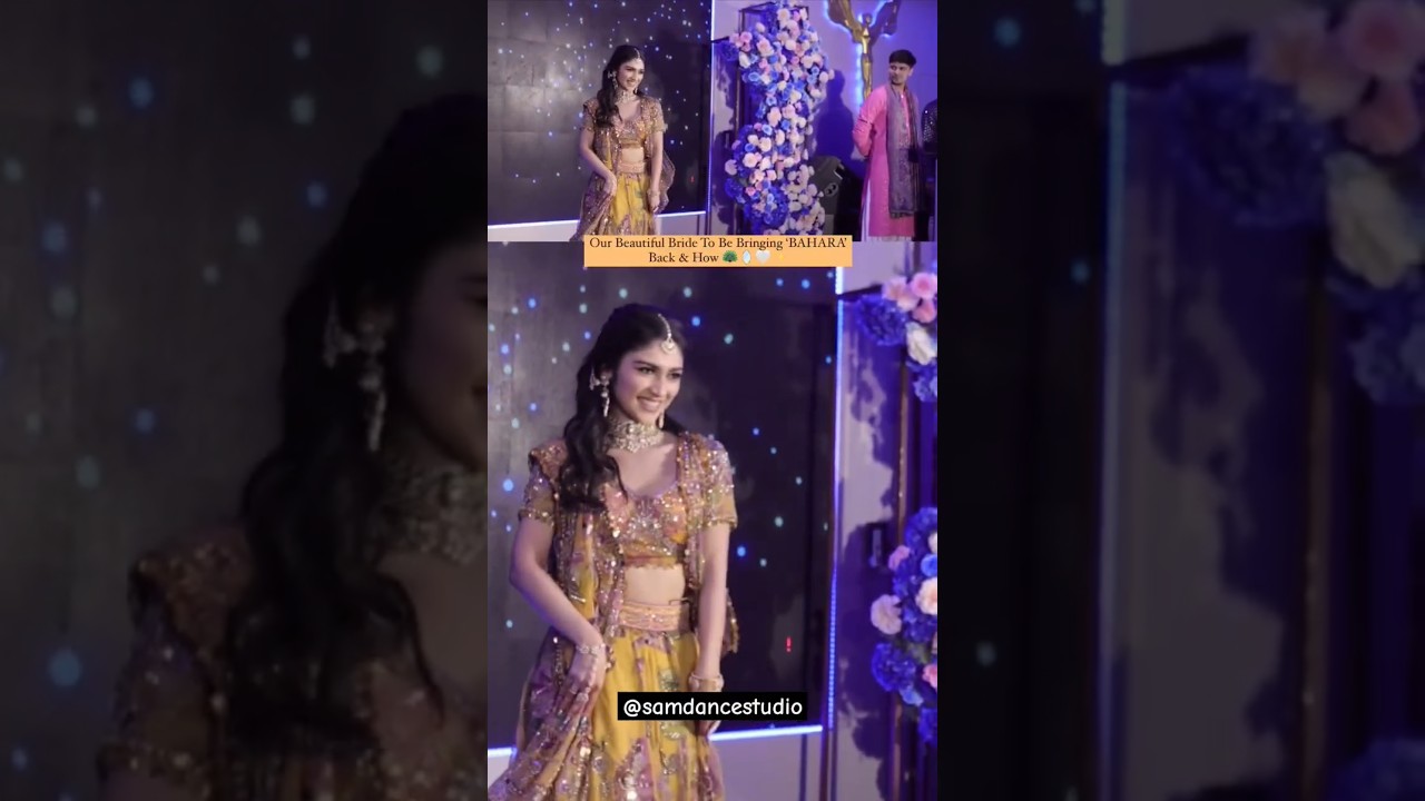 Our Very Graceful & Gorgeous Bride To Be  #bridalsolo #bridedance #sangeetchoreography #shorts