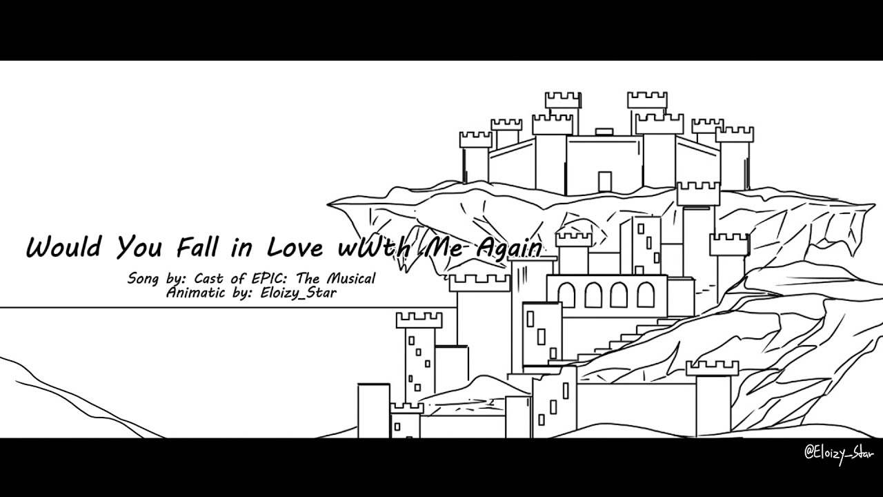 Sonadow AU Animatic // Would You Fall in Love with Me Again - EPIC the musical