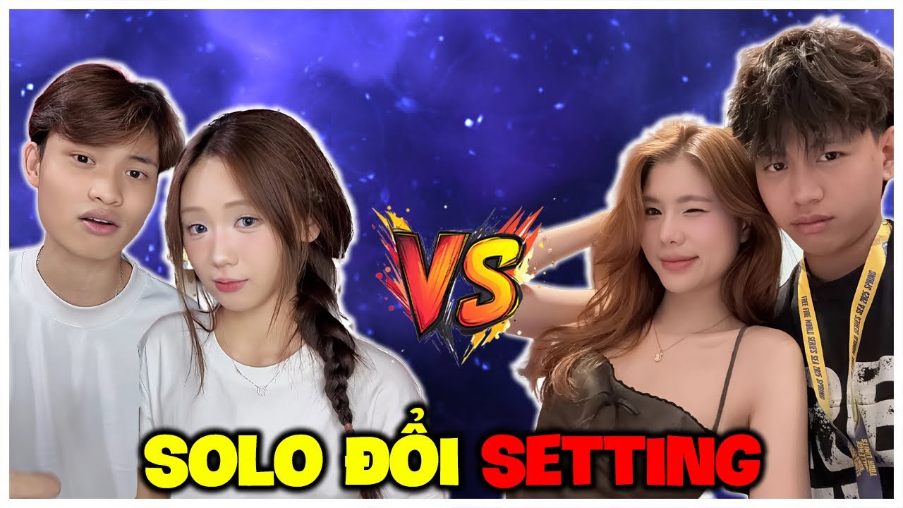 Thử Thách Solo Đổi Setting Với Cặp Đôi LMC MinBoo!!!