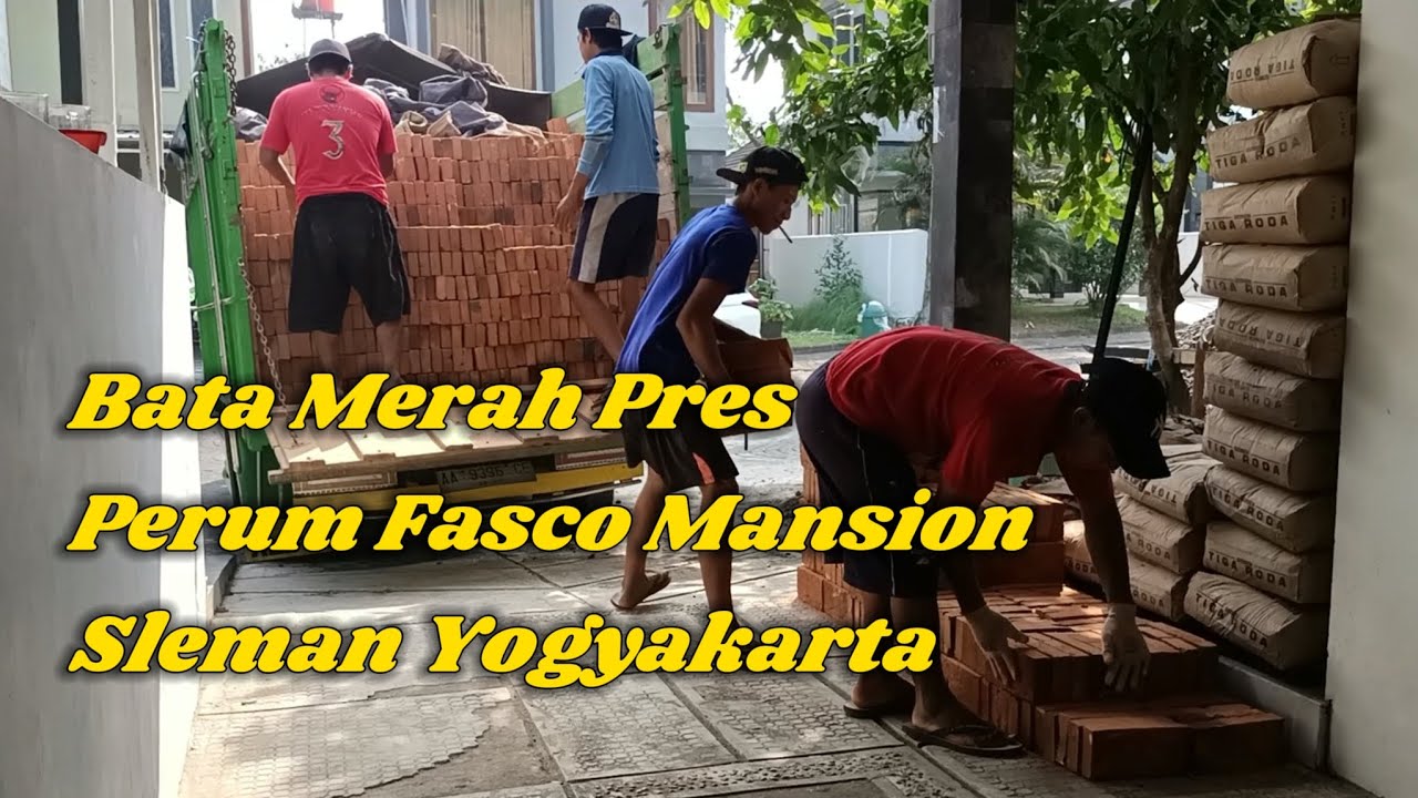 BATA MERAH PRES KE SLEMAN YOGYAKARTA | GUDANG BATA