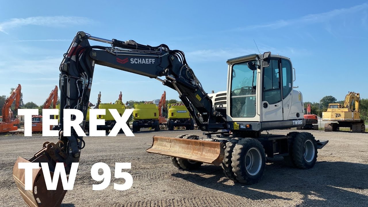 TEREX TW 95 - One owner - Year 2017 - Automatic lubrication system