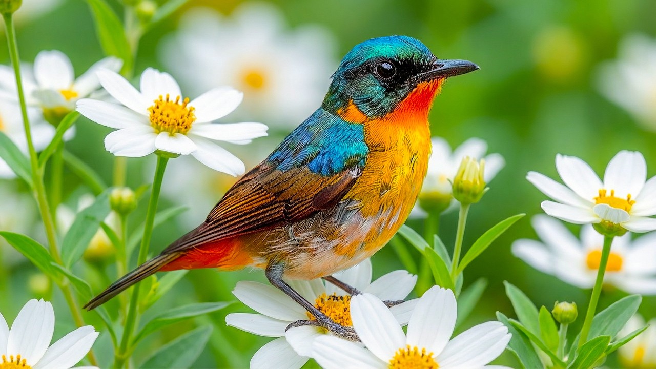 Peaceful Spring Birds with Piano 🌼 🎹 Calming Music to Reduce Stress and Find Peace