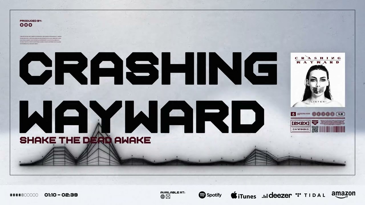 Crashing Wayward - Shake The Dead Awake (Visualizer)