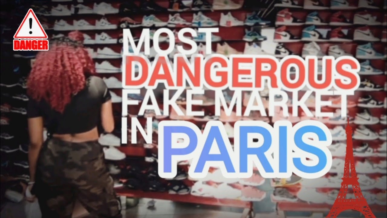 🇨🇵 BIGGEST & DANGEROUS Fake Market in PARIS