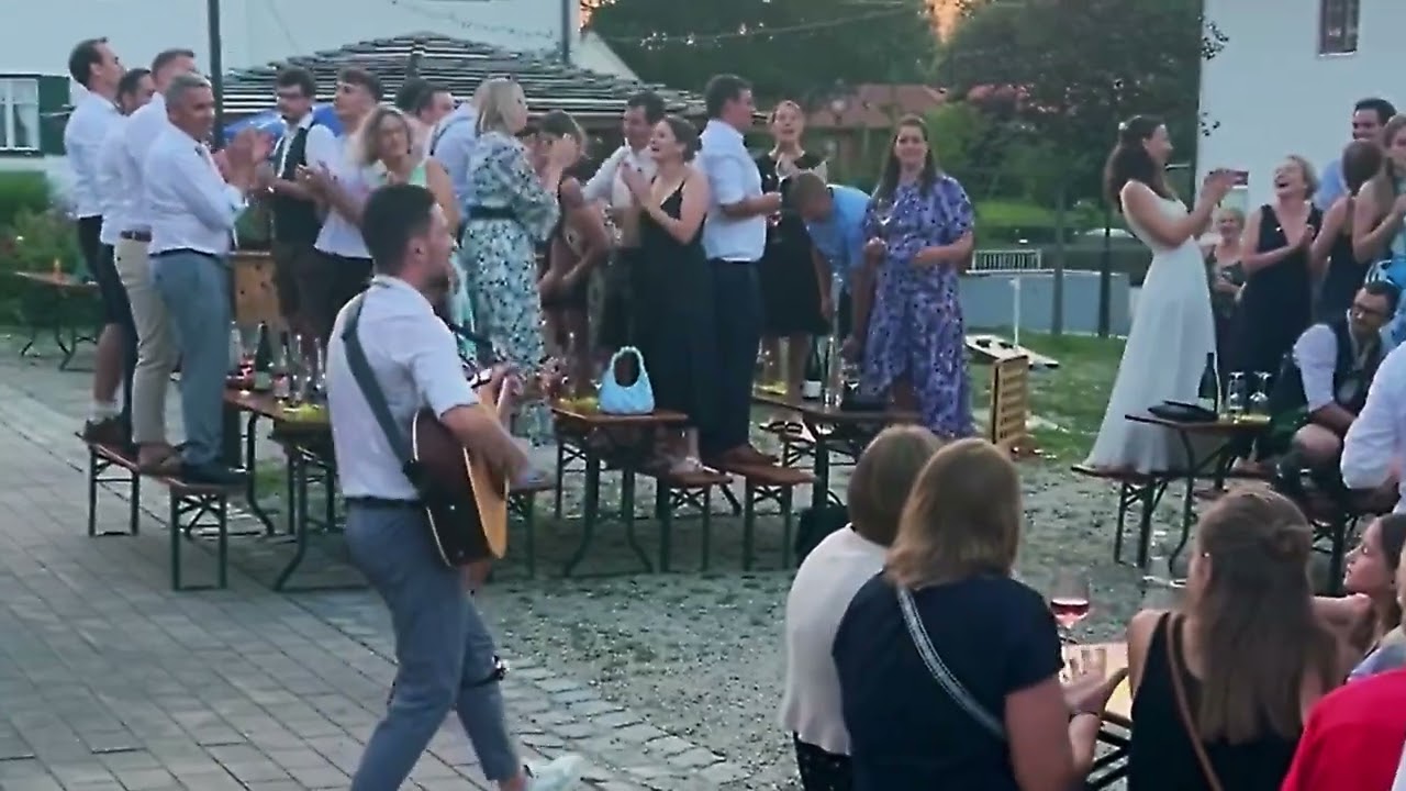 Brautverziehen mit Simons Musik