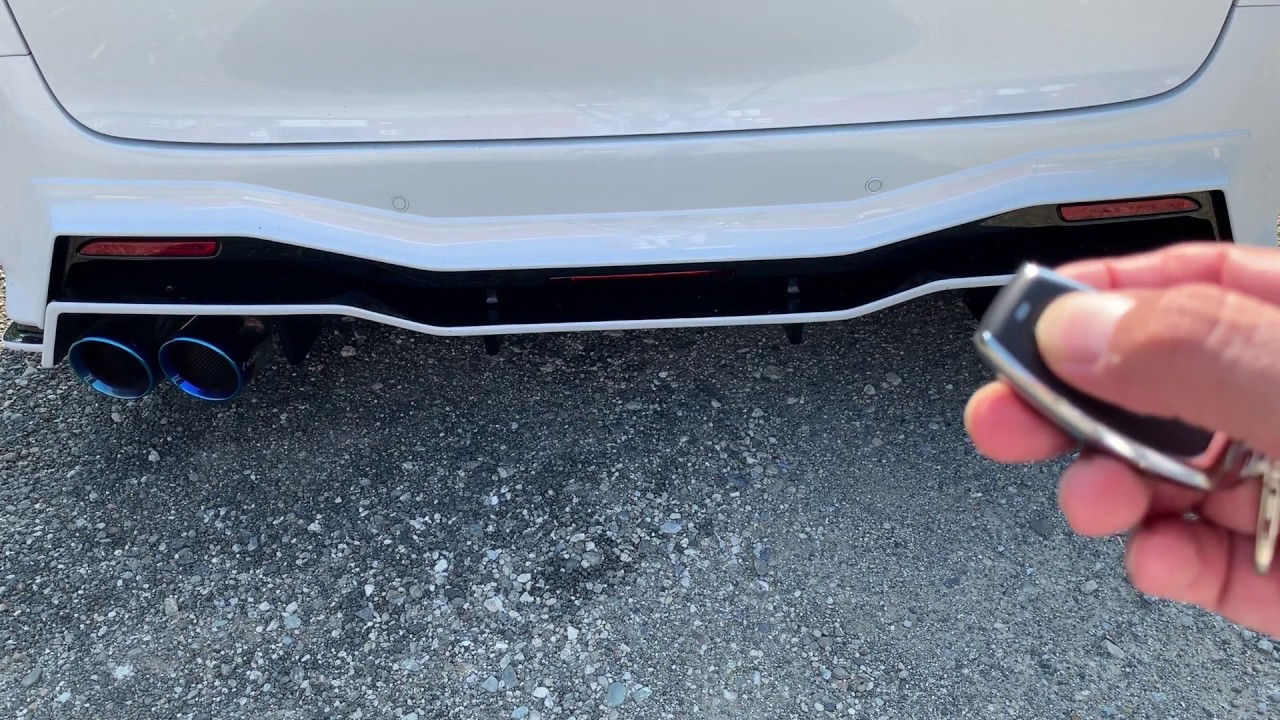 30系ヴェルファイア 3.5L V6 KUHLﾚｰｼﾝｸﾞ 4ﾃｰﾙﾏﾌﾗｰ!　zozomu可変ﾊﾞﾙﾌﾞ中間ﾊﾟｲﾌﾟ音！
