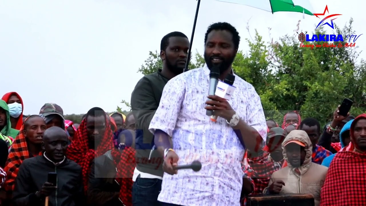 HON JOHO KIRROKORR POURS WORDS OF WISDOM TODAY AT NAIKARRA NAROK WEST