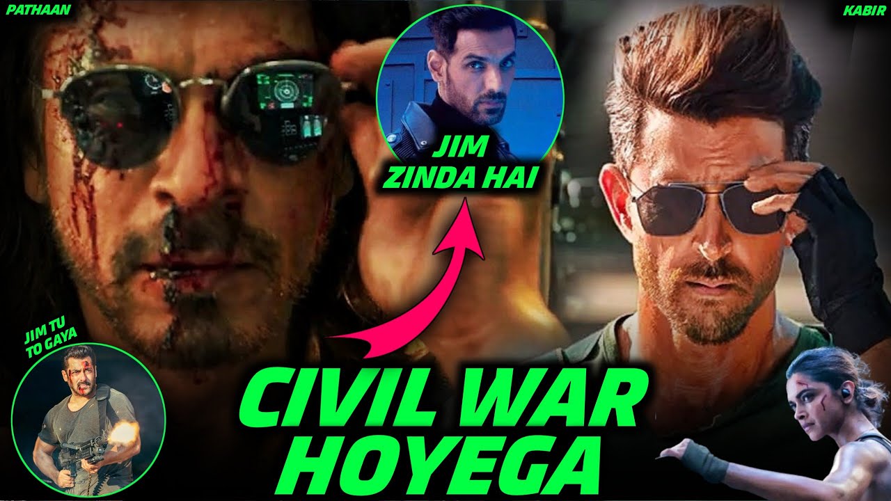 Pathaan Vs Kabir: OMG it's Happening! | Civil War in Spy Universe | Shahrukh Khan | Hrithik Roshan