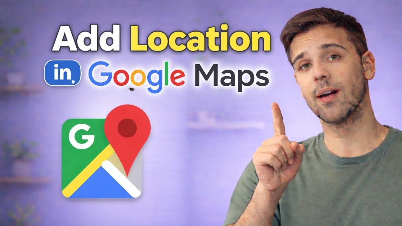 How to add location in google map