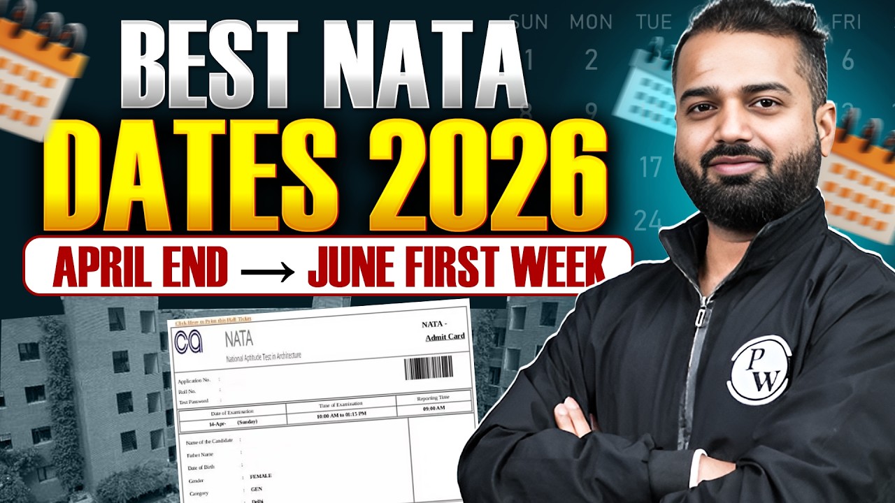Best Dates to Attempt NATA Exam 2026 | April to June Strategy Explained