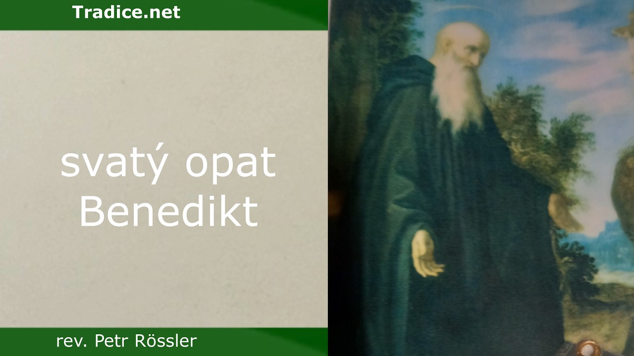sv. Benedikt patron Evropy