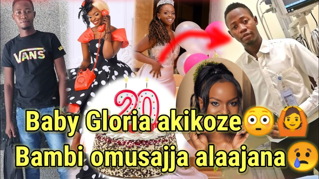 Omusajja alaajana lwa Baby Gloria bambi😢! Akyatudde ku birthday ye😳 Happy birthday baby Gloria!