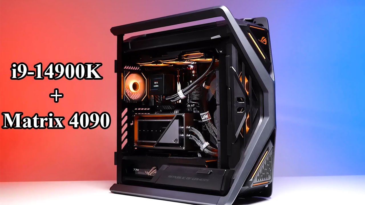ROG GR701 x i9-14900K + Hacker Matrix 4090