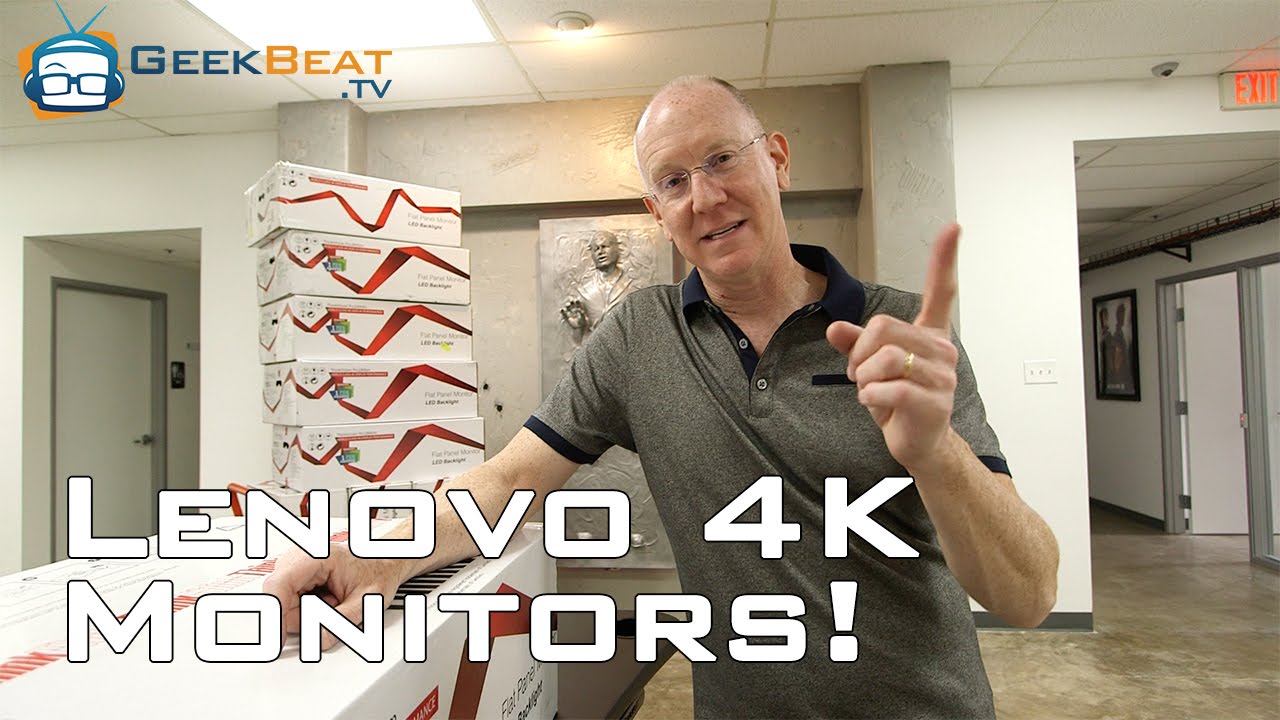 Lenovo ThinkVision Pro2840m 4K Monitor Unboxing