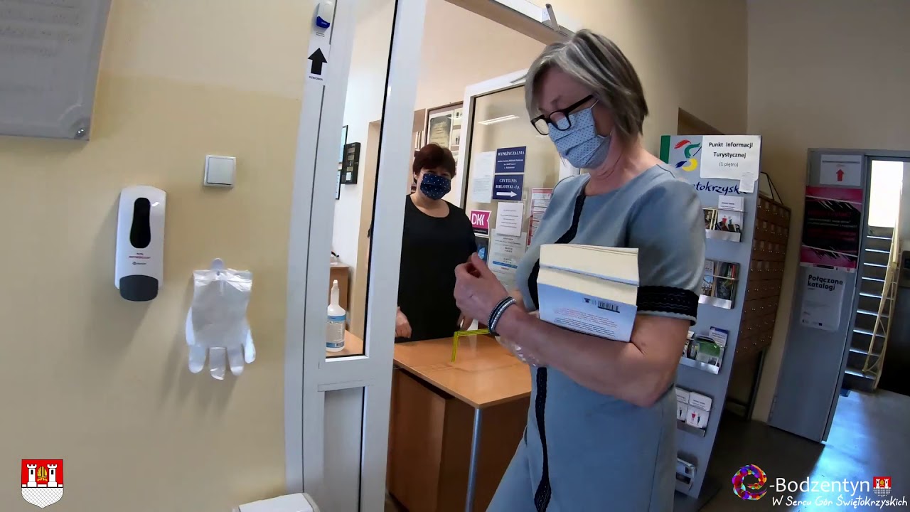 Wideoinformator MiG Bodzentyn 10.05.2020 r. - Od jutra czytelnia w Bodzentynie ponownie otwarta