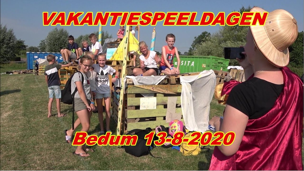 Bedum. Vakantiespeeldagen 2020.