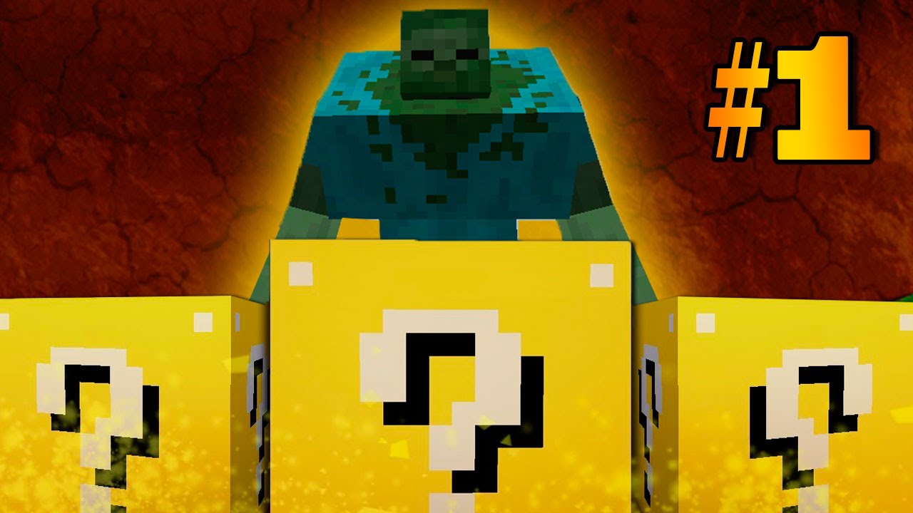 ZOMBIE MUTANTE - "Desafío de la Suerte" - #1 Lucky Blocks