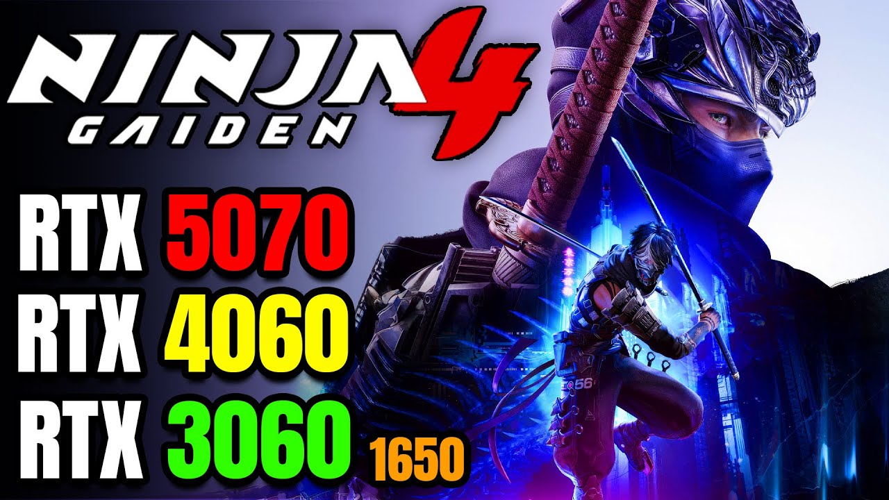 Ninja Gaiden 4 PC | RTX 3060 | 4060 | 5070 | 1650 - They Coded Their Own ENGINE! #PCGamePassPartner