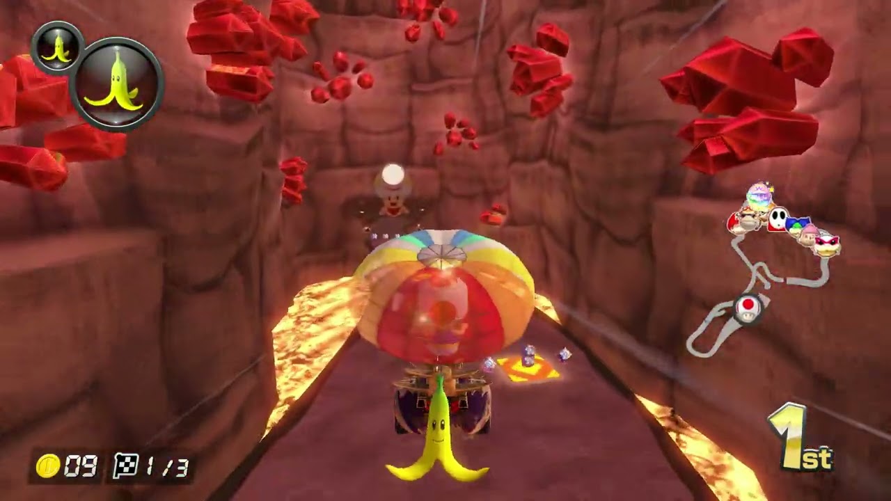 Mario Kart 8 Deluxe: Custom Track - Toad's Magma Cavern