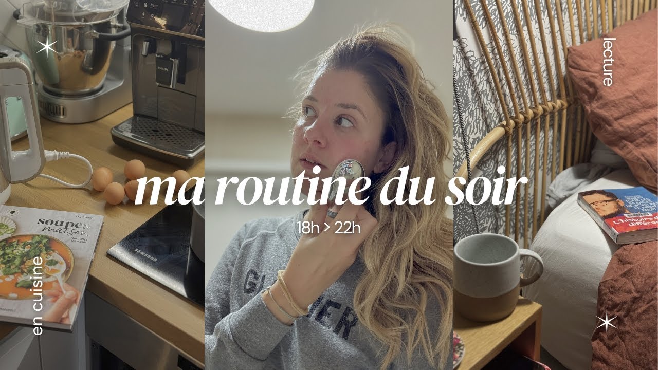 MA ROUTINE DU SOIR 🌙