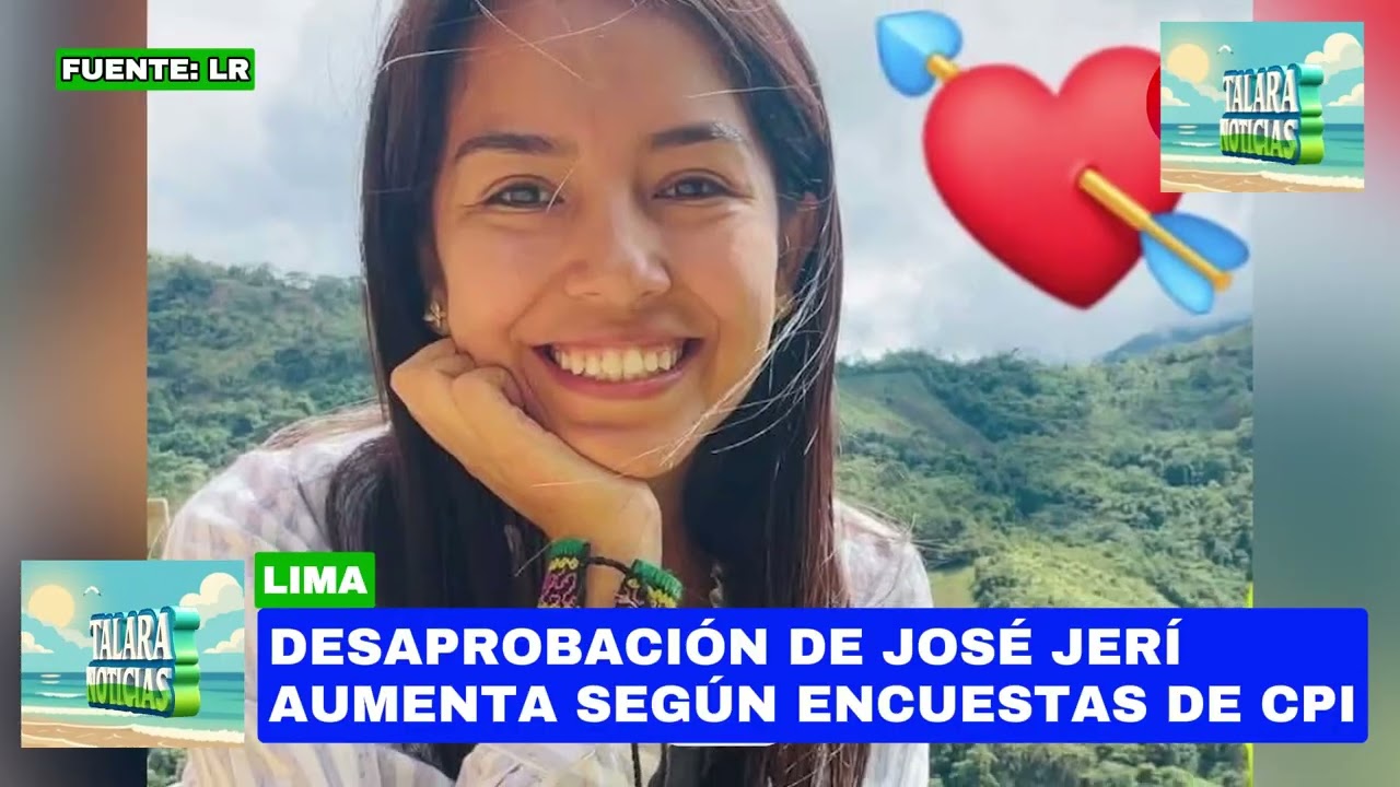 DESAPROBACIÓN DE JOSÉ JERÍ SIGUE BAJANDO TRAS ESCANDALO DEL CHIFA Y DE LAS VISITADORAS.