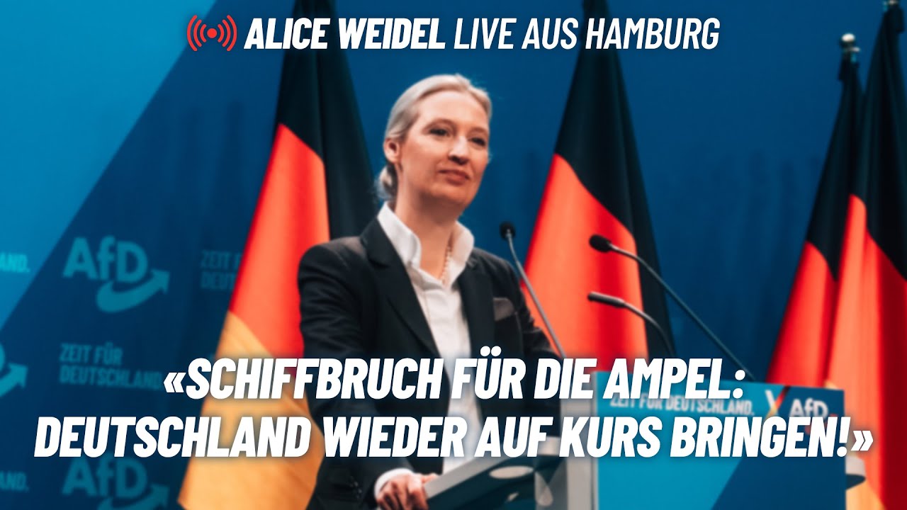 Alice Weidel spricht Klartext: Live in Hamburg!