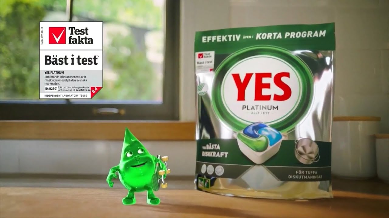 Yes Diskmedel - Reklam (2024)