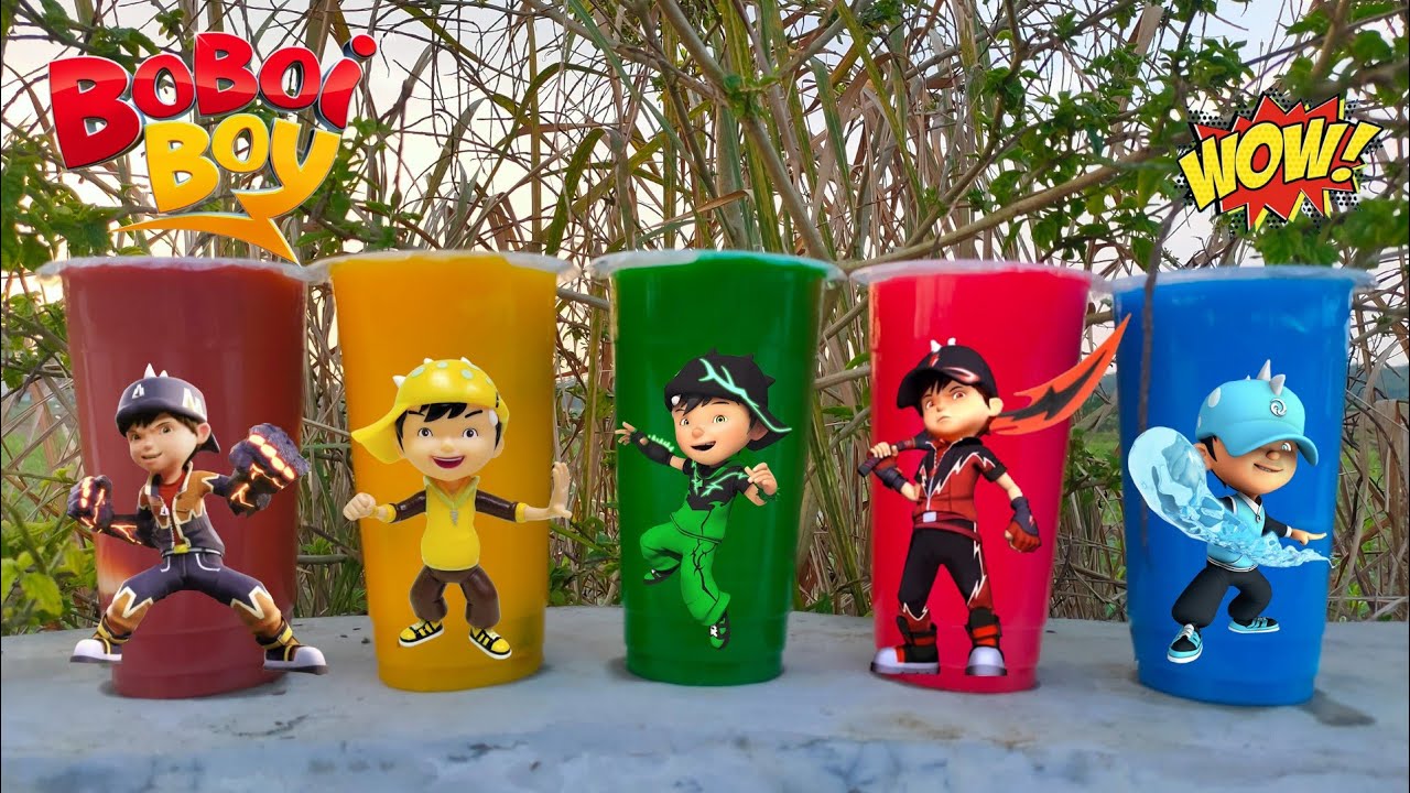 Menemukan Mainan BoboiBoy dan Minuman BOBA diatas pohon 😍 | Eps034