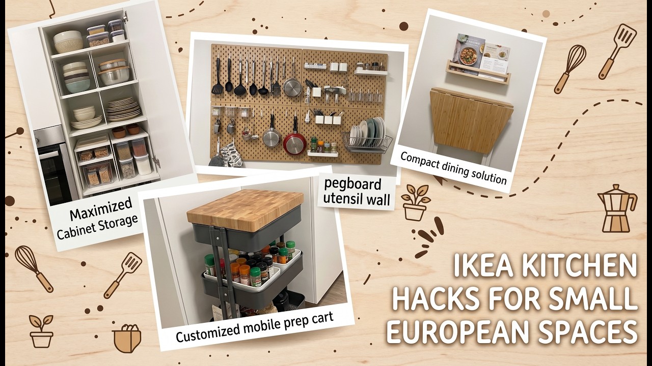 Удивительные лайфхаки для кухни IKEA в небольших европейских помещениях (2026 год): бюджетные иде...