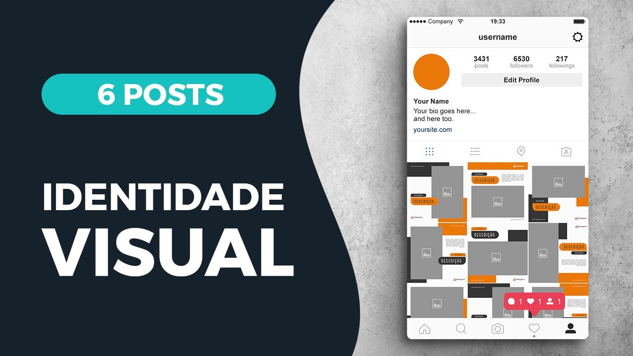 Criando uma identidade visual do ZERO (6 posts) #SocialMedia