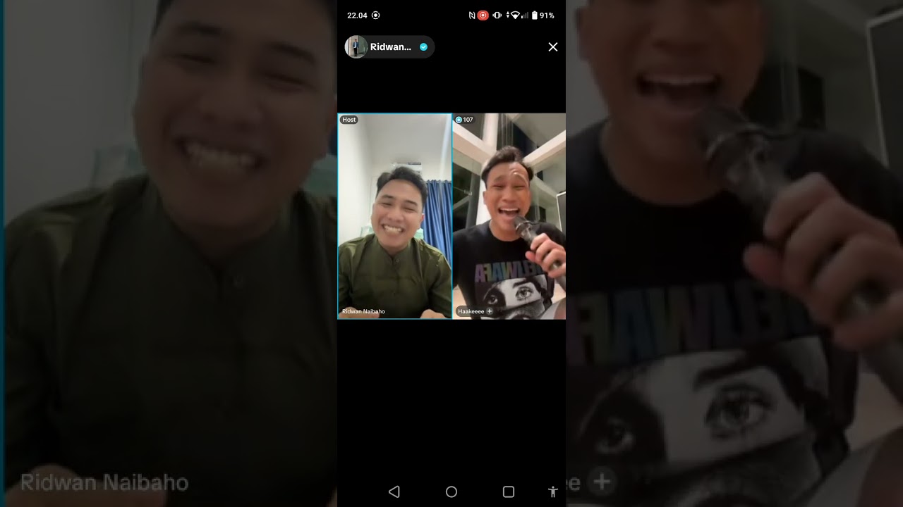 Gini nih kalo tukang ngelawak ketemu pelawak 😭😭🤣🤣😅 #ridwannaibaho #ngakak #random #viral #fypシ 