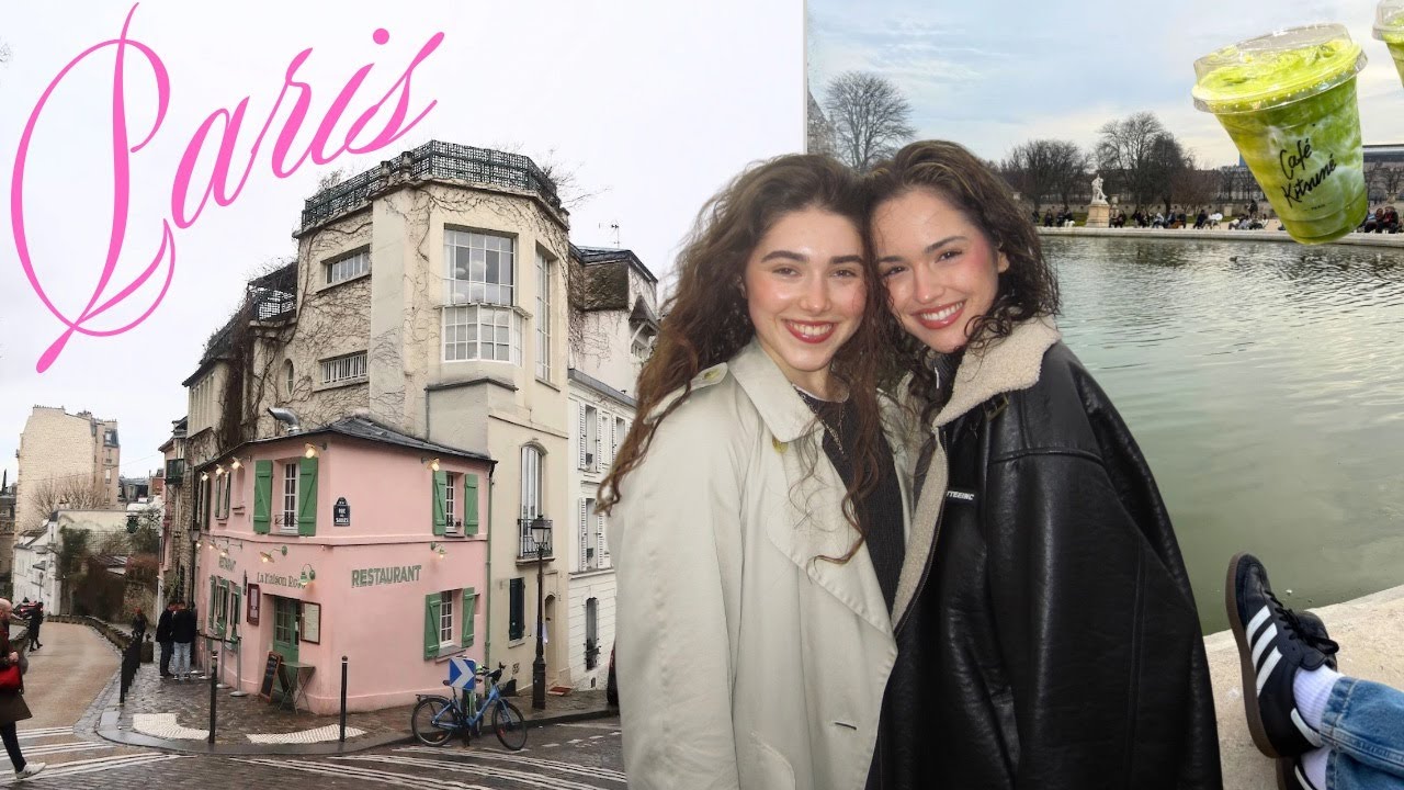 the best girls trip 🩰 winter in Paris, vintage shopping & cafe hopping!