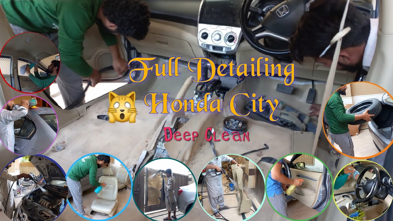 Honda City Car Detail For My Best Frind-Full Detailing😲