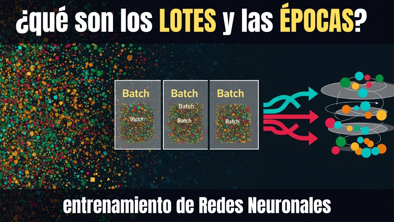 LOTES y &Eacute;POCAS al entrenar una Red Neuronal