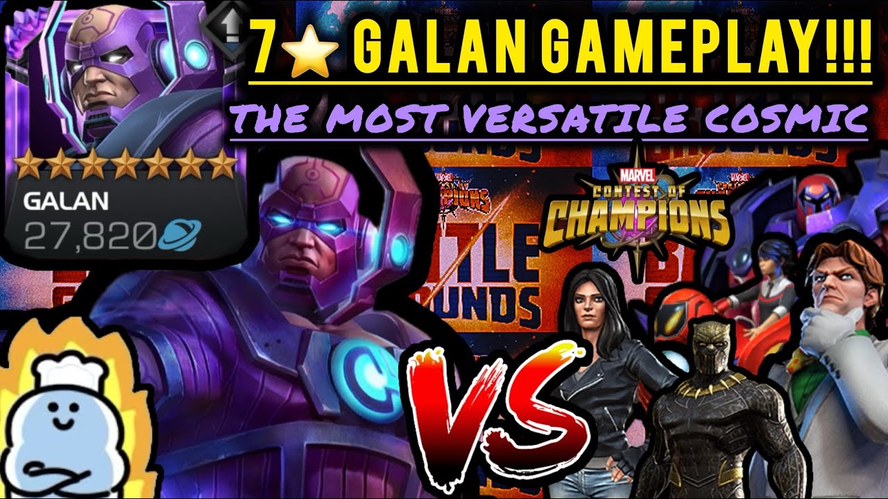 7⭐️ GALAN IS FINALLY HERE! RANK 3 GAMEPLAY! IS HE STILL A MUST HAVE? Marvel Contest Of Champions.