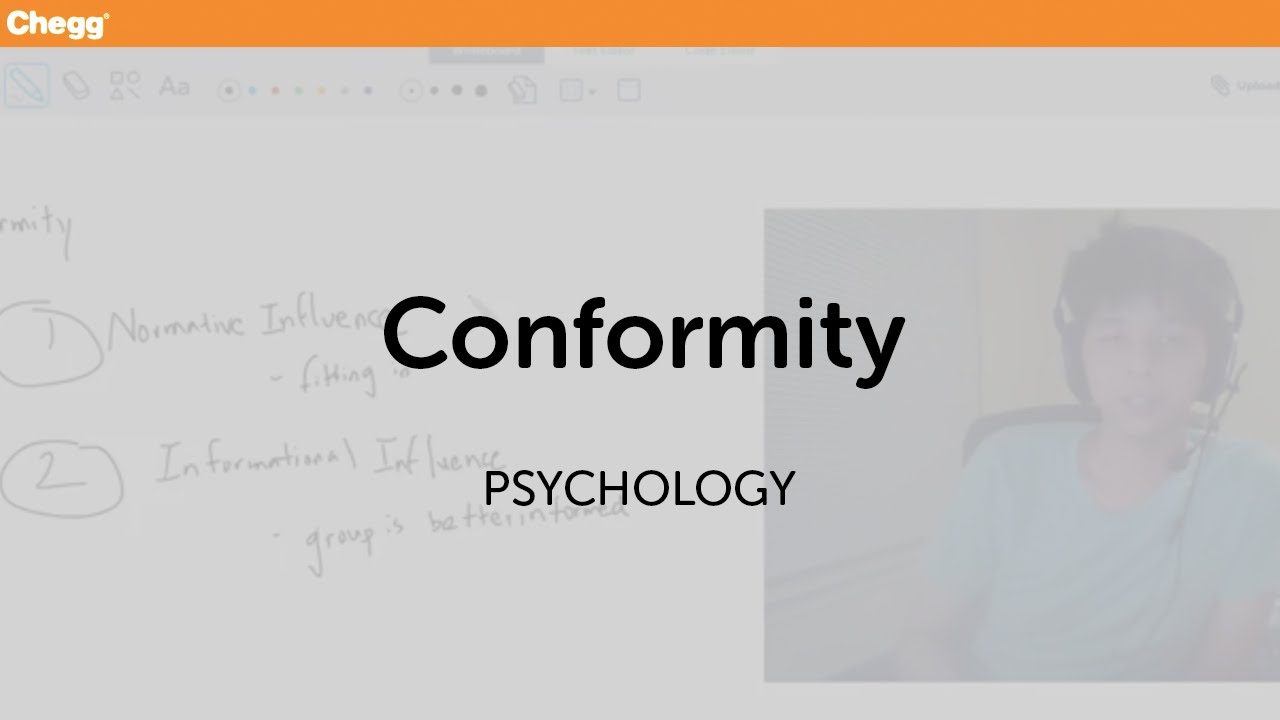 Conformity | Psychology | Chegg Tutors