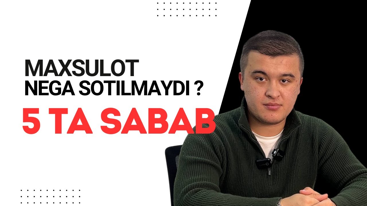 Marketplace’da mahsulot sotilmasligining 5 ta asosiy sababi | Product karta xatolari