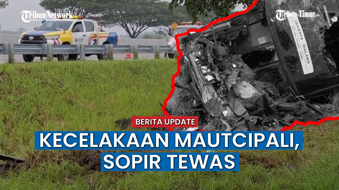 Kecelakaan Maut di Tol Cipali: Bus Rombongan Wisata Tabrak Truk, Sopir Tewas