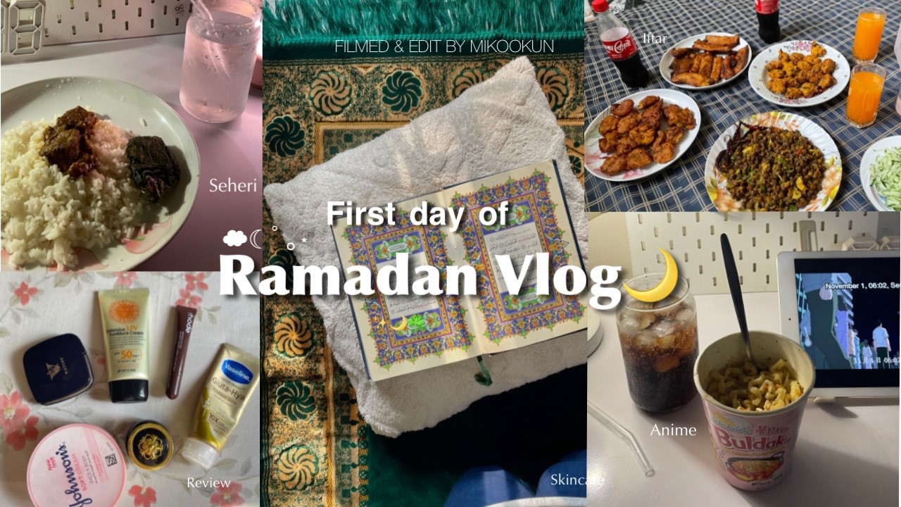 Ramadan Day 1 Vlog 🌙 | Sehri to Iftar Routine + Cozy Ramadan Night ✨