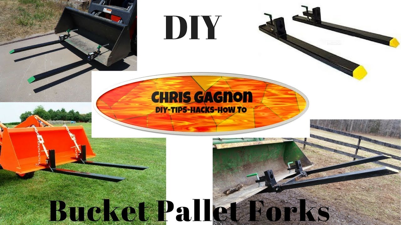 DIY Clamp On Pallet Forks