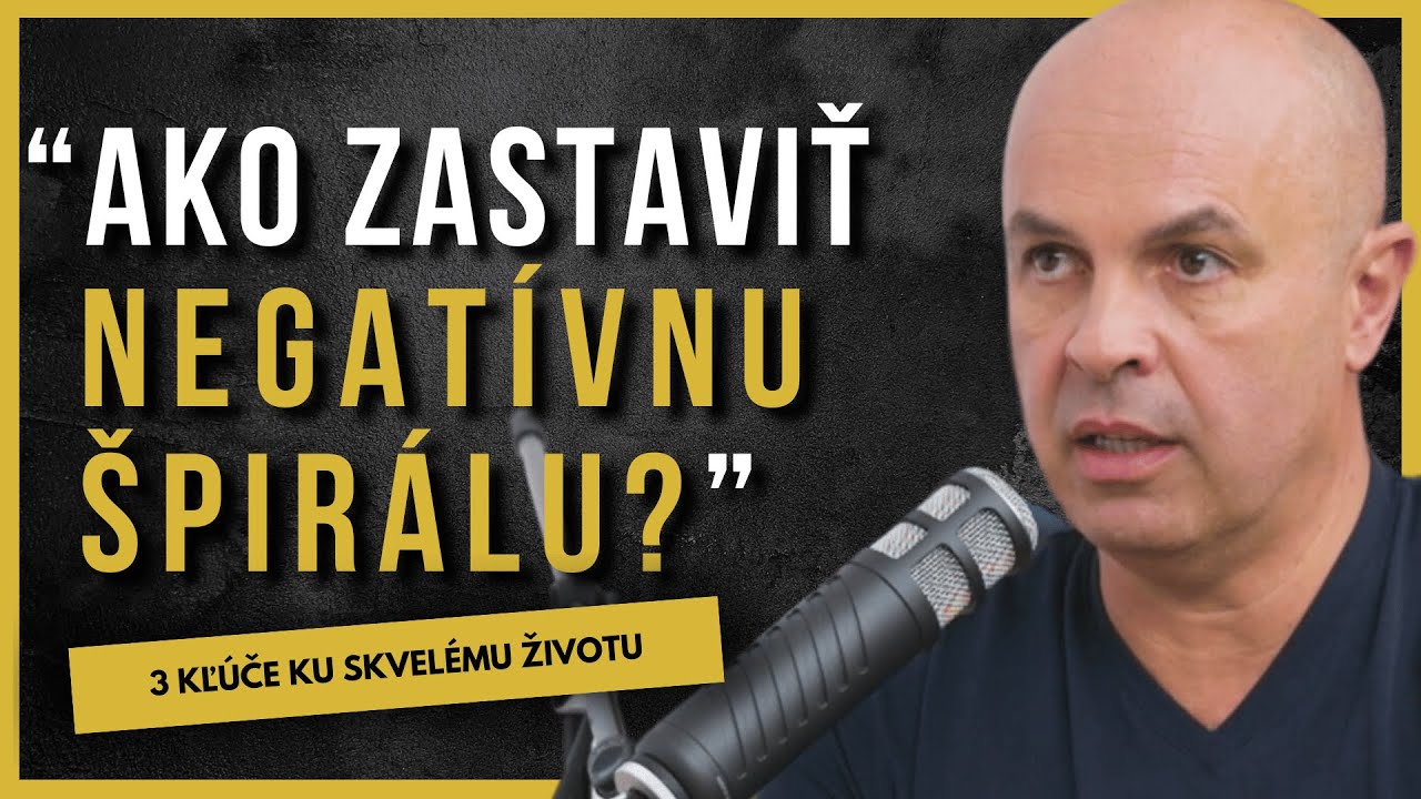 Dejú sa ti katastrofy? Takto rýchlo vystúpiš z negatívnej špirály [Peter Sasín Podcast]