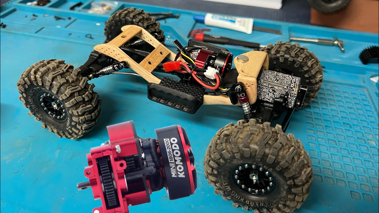 Furitek Mini Komodo 1806! Texoma RC Wood chassis & Mazz Designs Wheels!