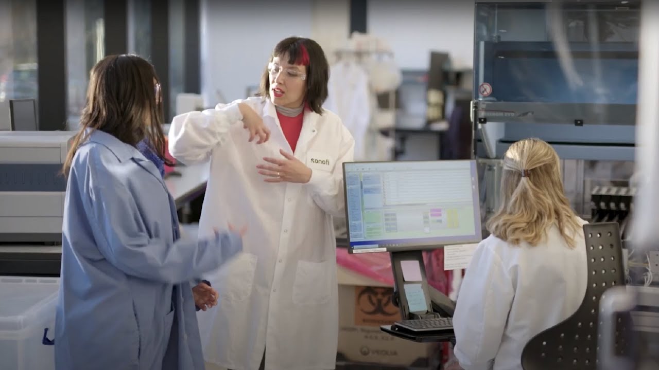 Sanofi – Les femmes au sein de Sanofi  - Cristina