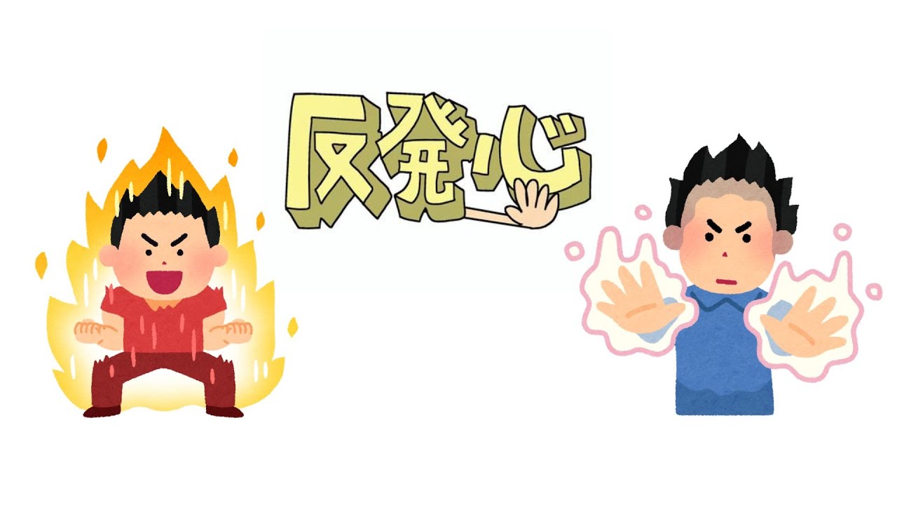 「反発心と怒り」
