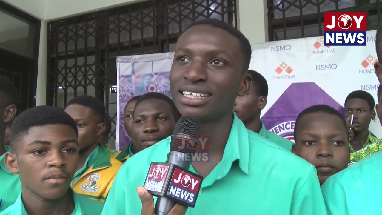 NSMQ 2025: Prampram SHS makes their debut National Championship appearance. #NSMQOnJoy