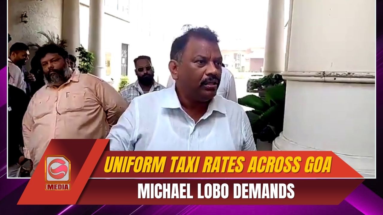 Michael Lobo Demands Uniform Taxi Rates Across Goa