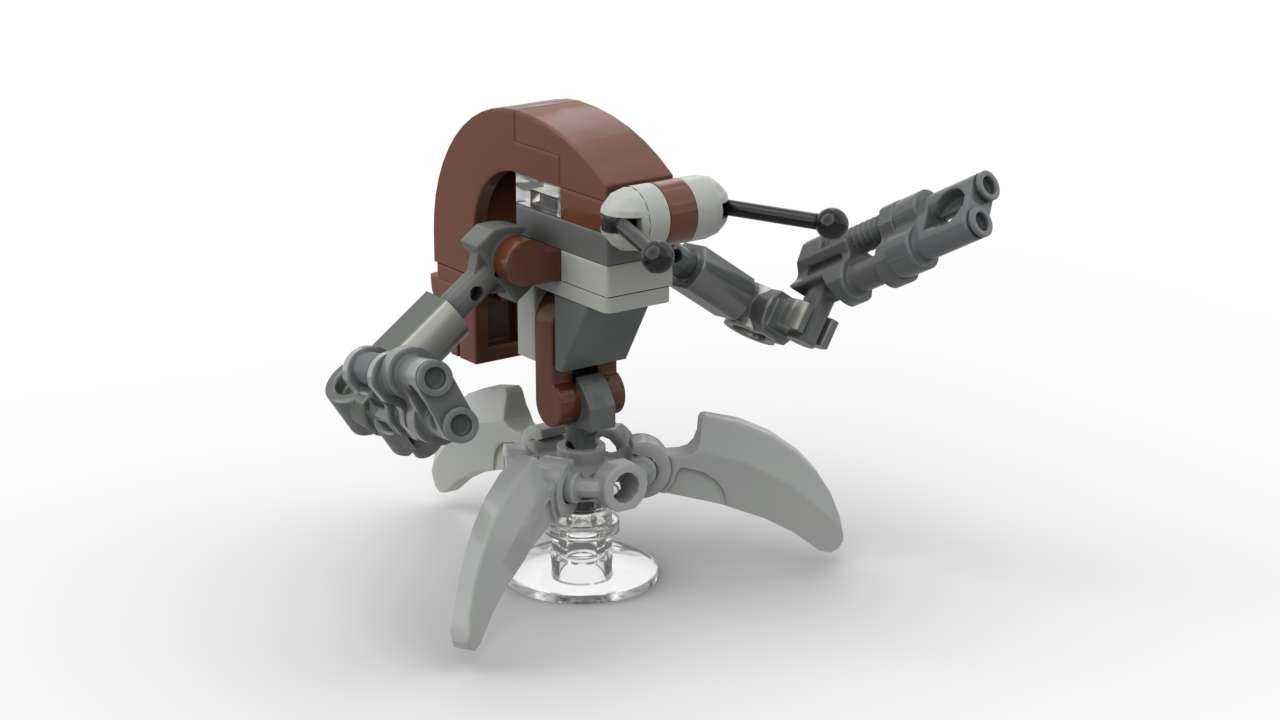 LEGO 912510 Instructions | Star Wars | Droideka | Magazine Gift | Made in stud.io | 126/2025
