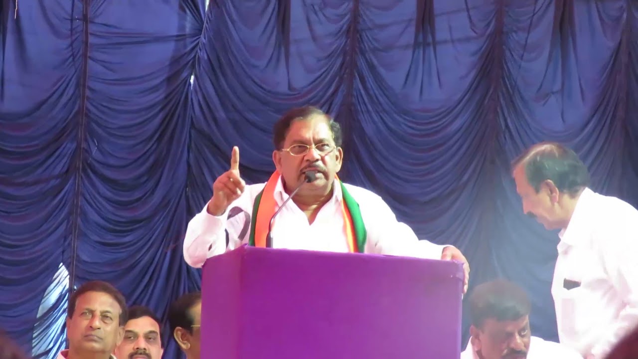 KPCC President Dr. G. Parameshwara's Speech at the Demonetisation Protest at Freedom Park.