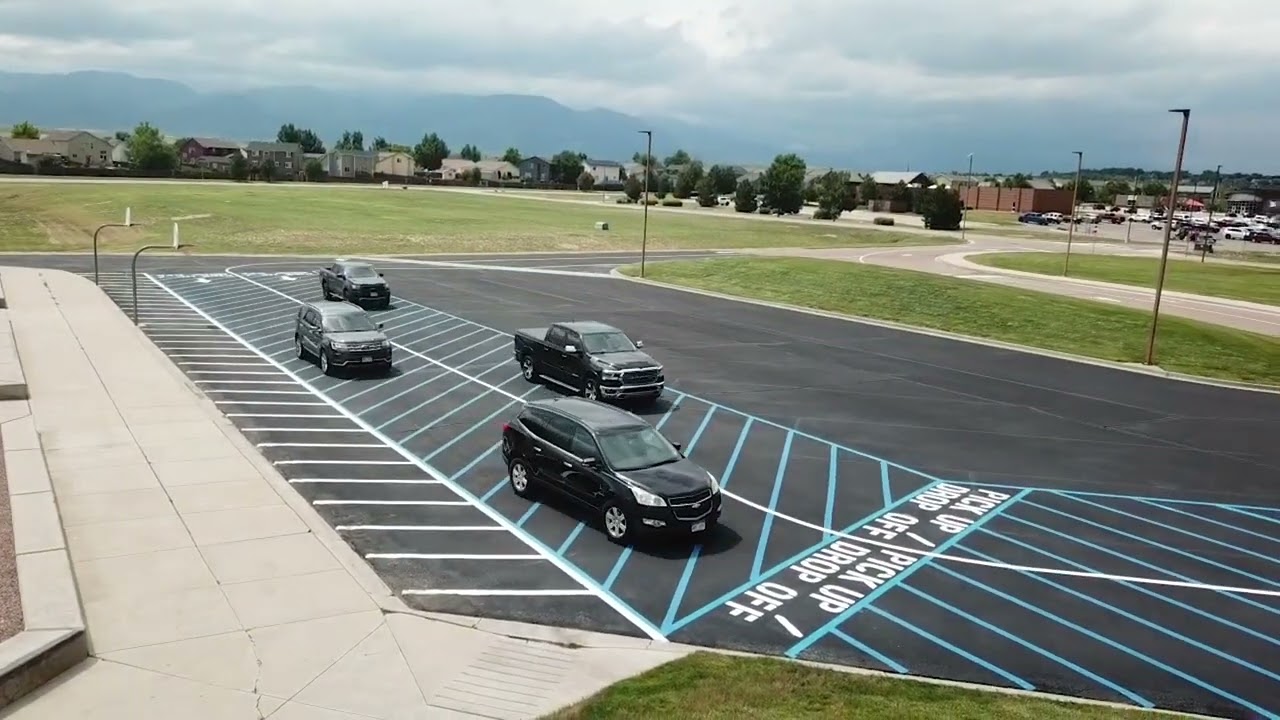 Parking Lot Changes at Fountain-Fort Carson High School