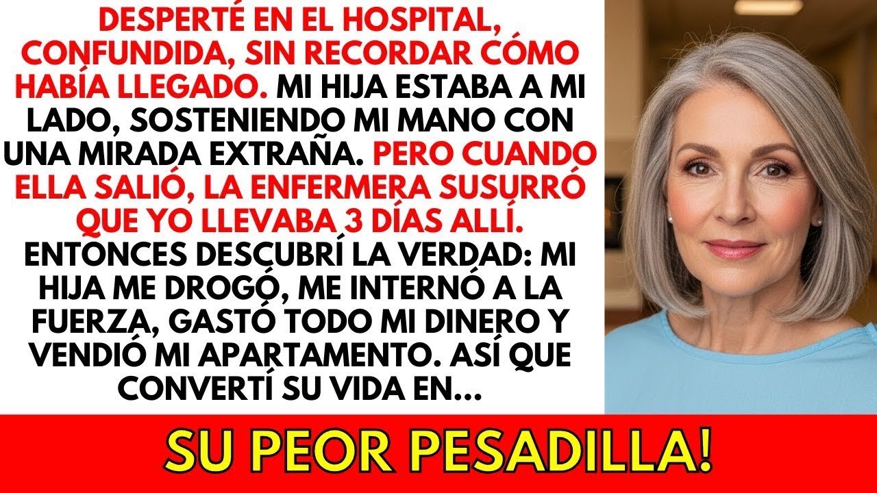 La enfermera se acercó y susurró  'Pregúntale a tu hija qué hizo   ' y entonces descubrí la verd
